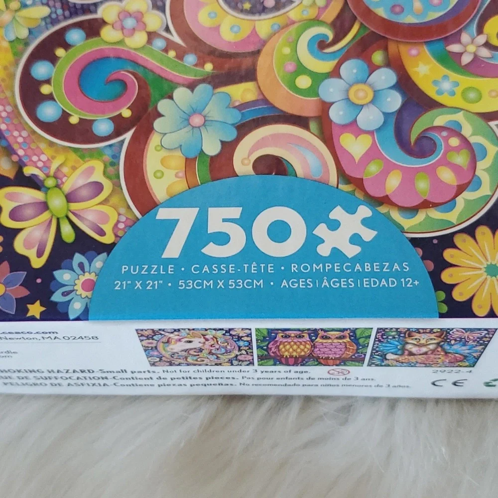New groovy animals unicorn 750 piece puzzle